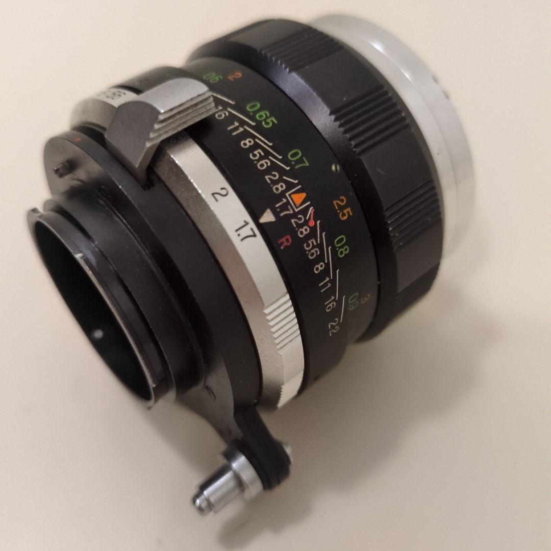 MAMIYA SEKOR F.C. 1.7/58 +特製Leica Mアダプター
