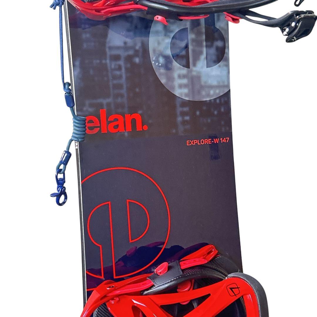 ELAN EXPLORE 147cm スノーボード セット　初心者
