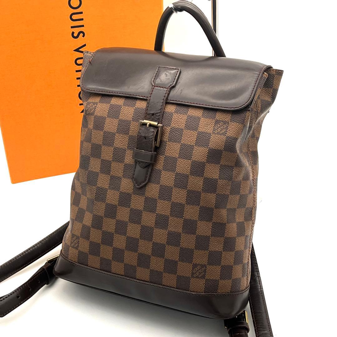 レア希少　ルイヴィトン　ダミエ　エベヌ　ソーホー　リュック　バックパック