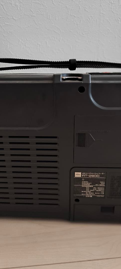 TOSHIBA RT-2800 アクタス・ラジオカセットレコーダー 動作未確認
