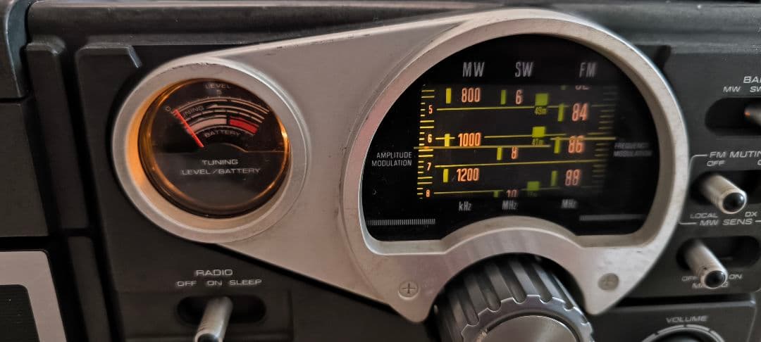 TOSHIBA RT-2800 アクタス・ラジオカセットレコーダー 動作未確認