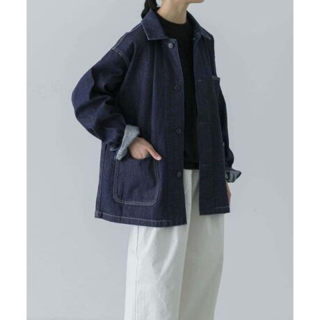 【美品】かぐれ　デニムカバーオール　サイズ2