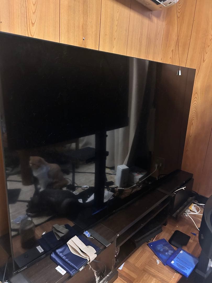 ジャンクTOSHIBA 65M550K 液晶テレビ 65インチ引取り限定