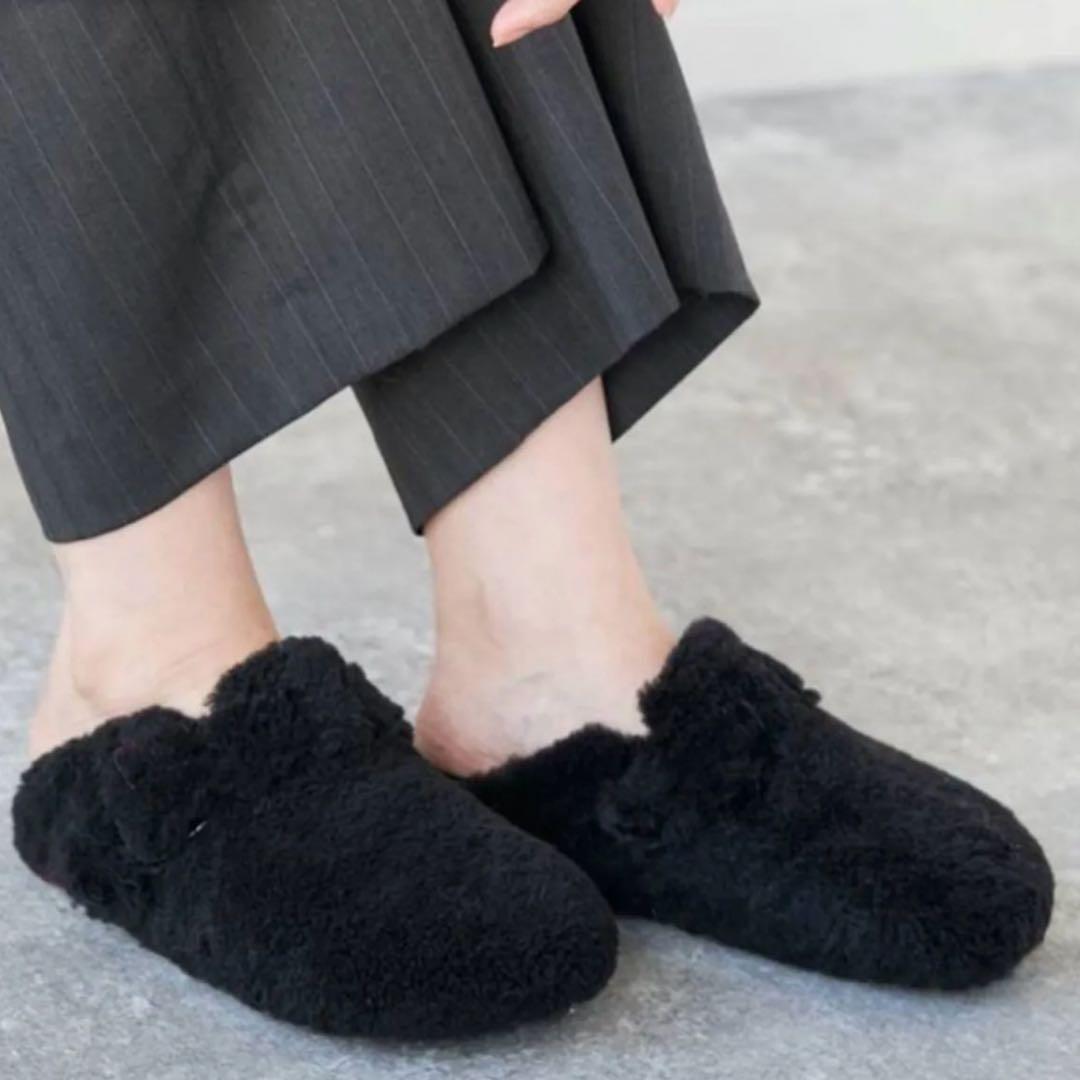 正規品　新品　BIRKENSTOCK ボストン　ビッグバックル　テディ　36