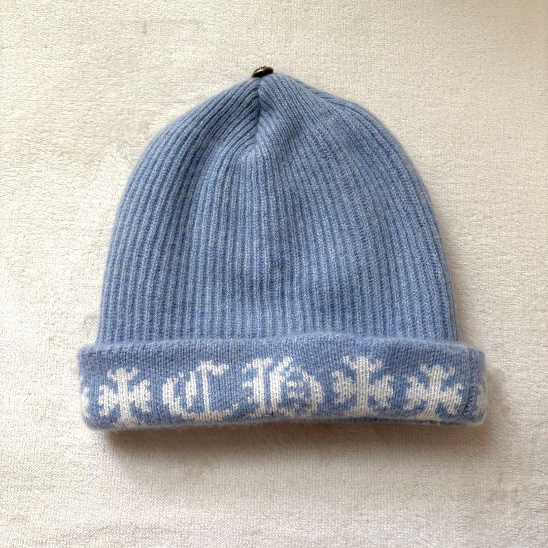 極美品　CHROME HEARTS BIG DADDY カシミヤ　ニット帽