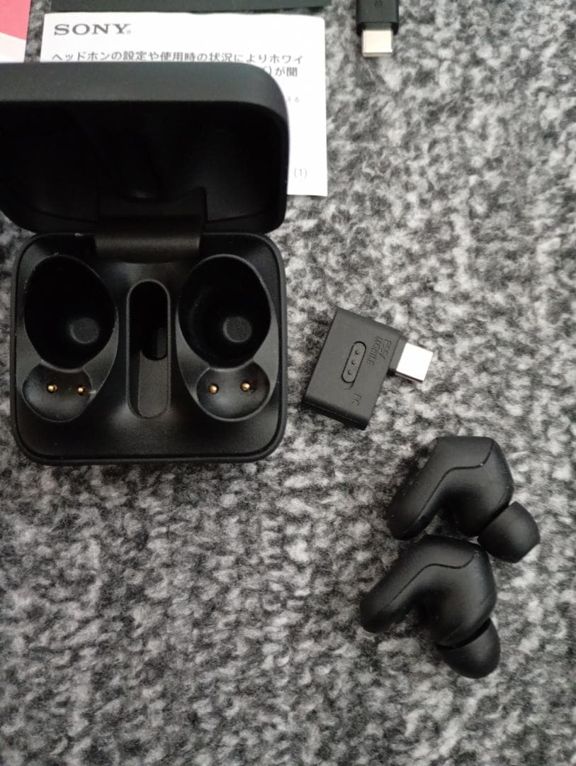 SONY WF-G700N/BZ ブラック イヤフォン プレステ5対応