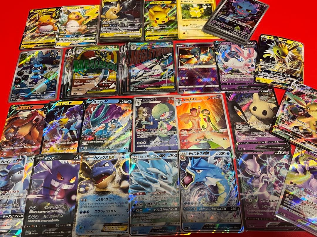 ポケカ まとめ売り 大量 200枚以上　151 SR AR GX ピカチュウ