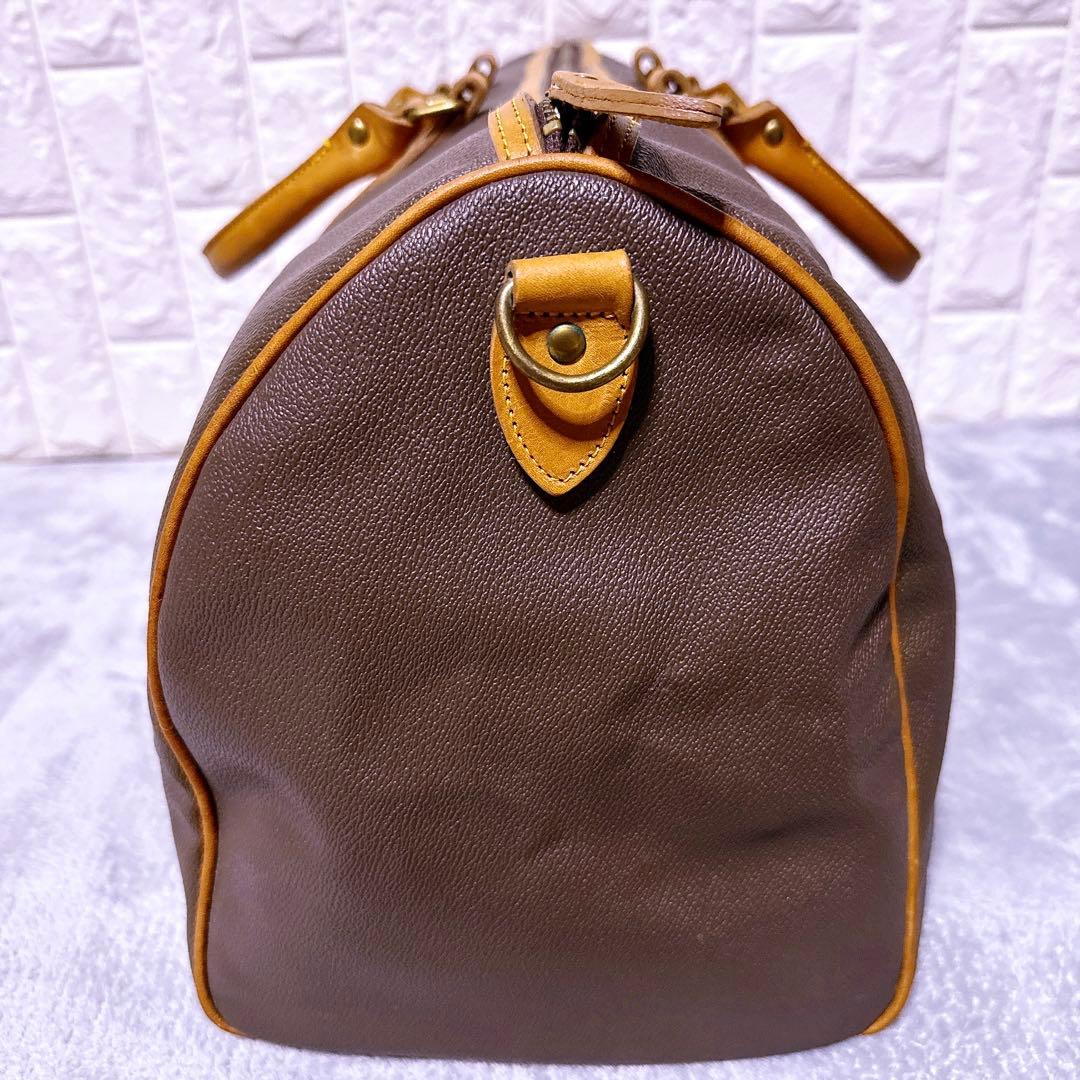 希少【美品】ポーター ボストンバッグ 2way オールレザー 大容量 メンズ