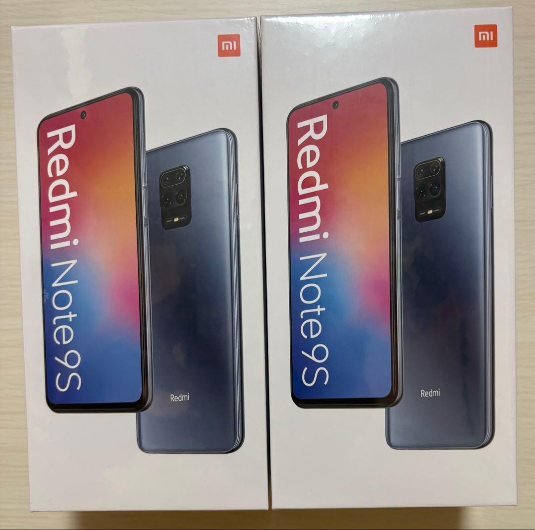 2台 未開封 Redmi Note 9S