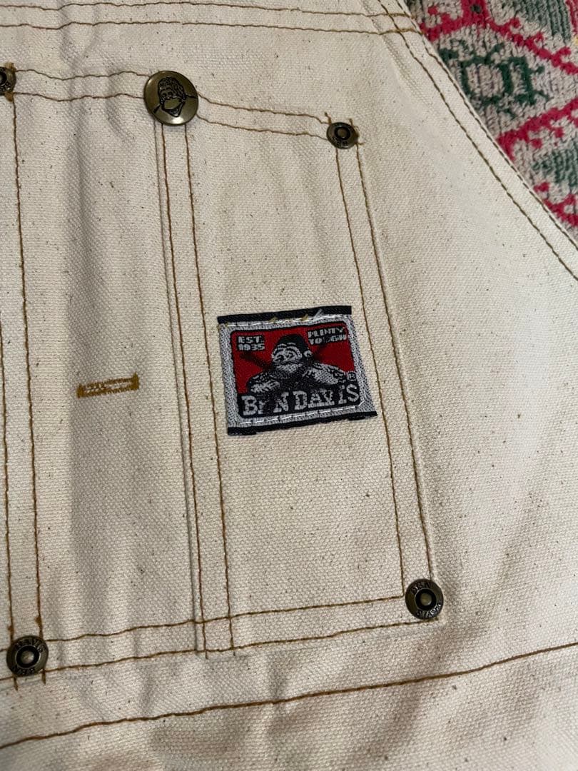 ベンデイビス　BEN DAVIS オーバーオール　USA 希少