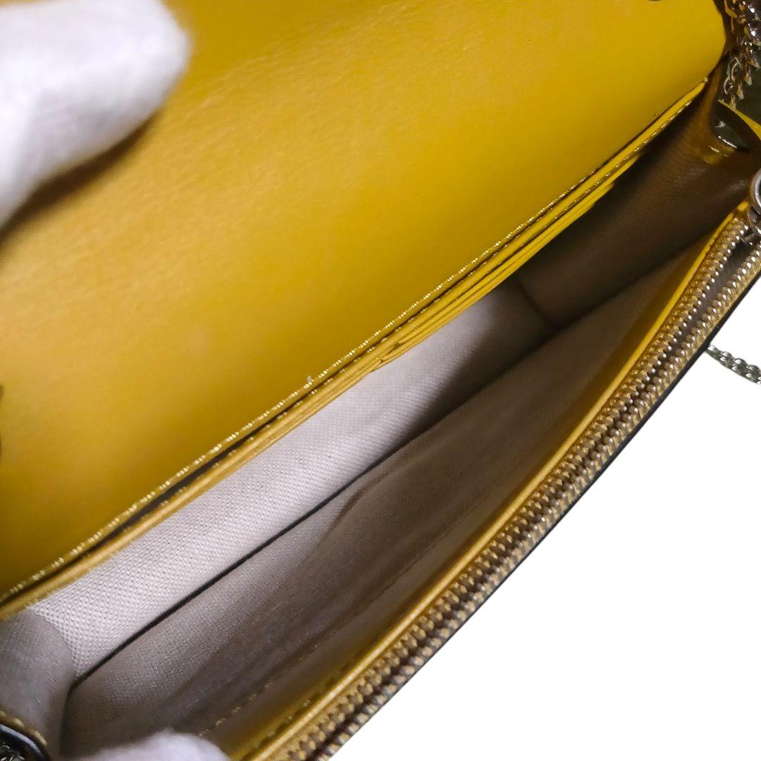 美品 ジミーチュウ ヴァレンヌ チェーン ショルダー パーティーバッグ カード