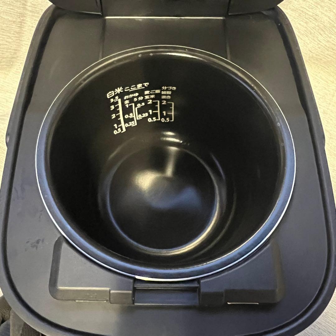 美品2024年製東芝 RC-6PXV(K) 圧力IH炊飯器3.5合炊き ブラック
