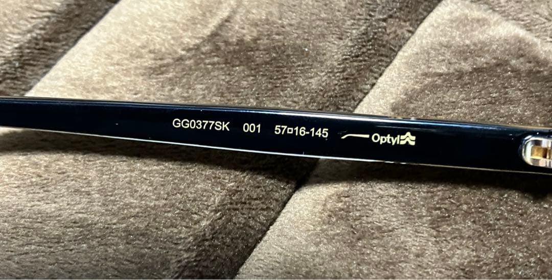 GUCCI サングラス GG0377SK ブラック