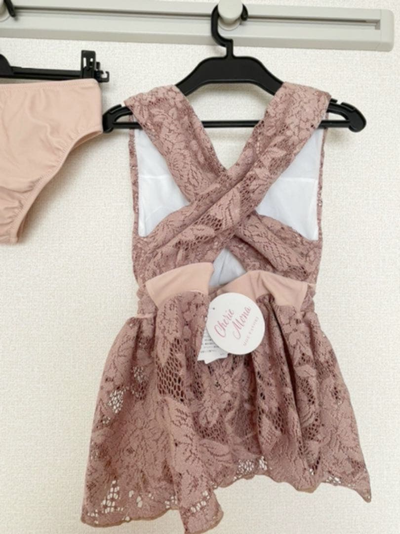 Cherie Mona 2022 フラワーレースペプラムビキニ