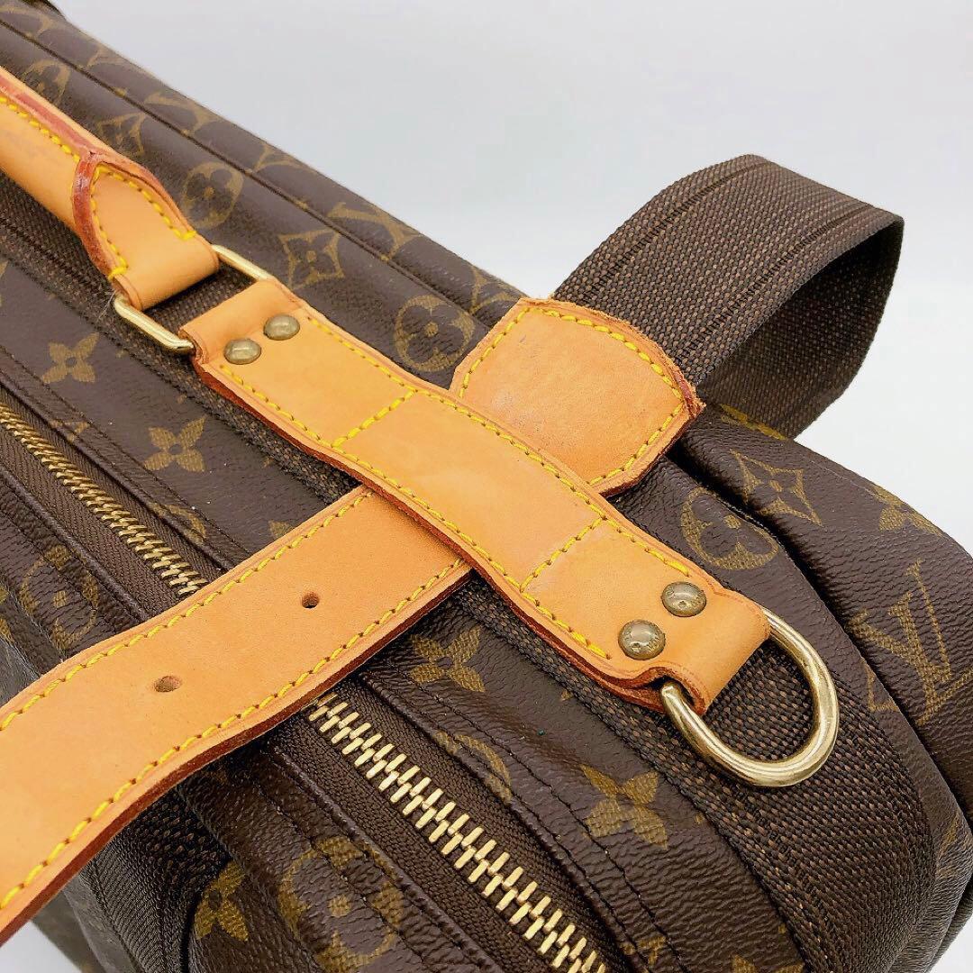 【LOUIS VUITTON】サテライト53 モノグラム　トラベルバッグ