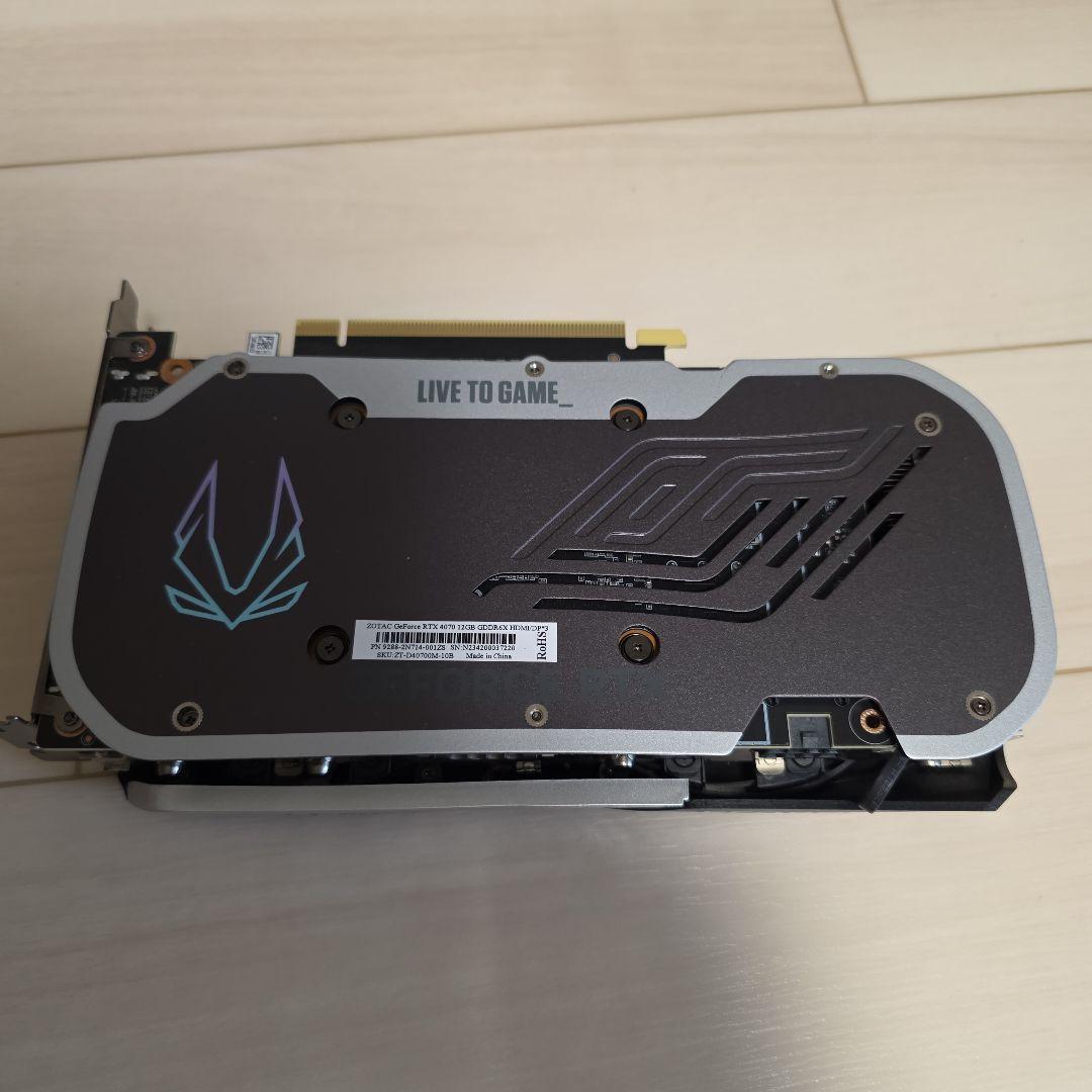 ZOTAC GeForce RTX 4070 グラフィックボード