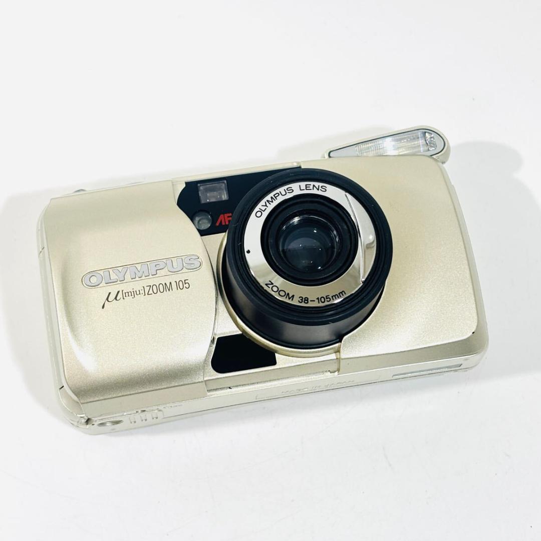 ★動作品★【A1457】OLYMPUS μ ZOOM 105 ミュー
