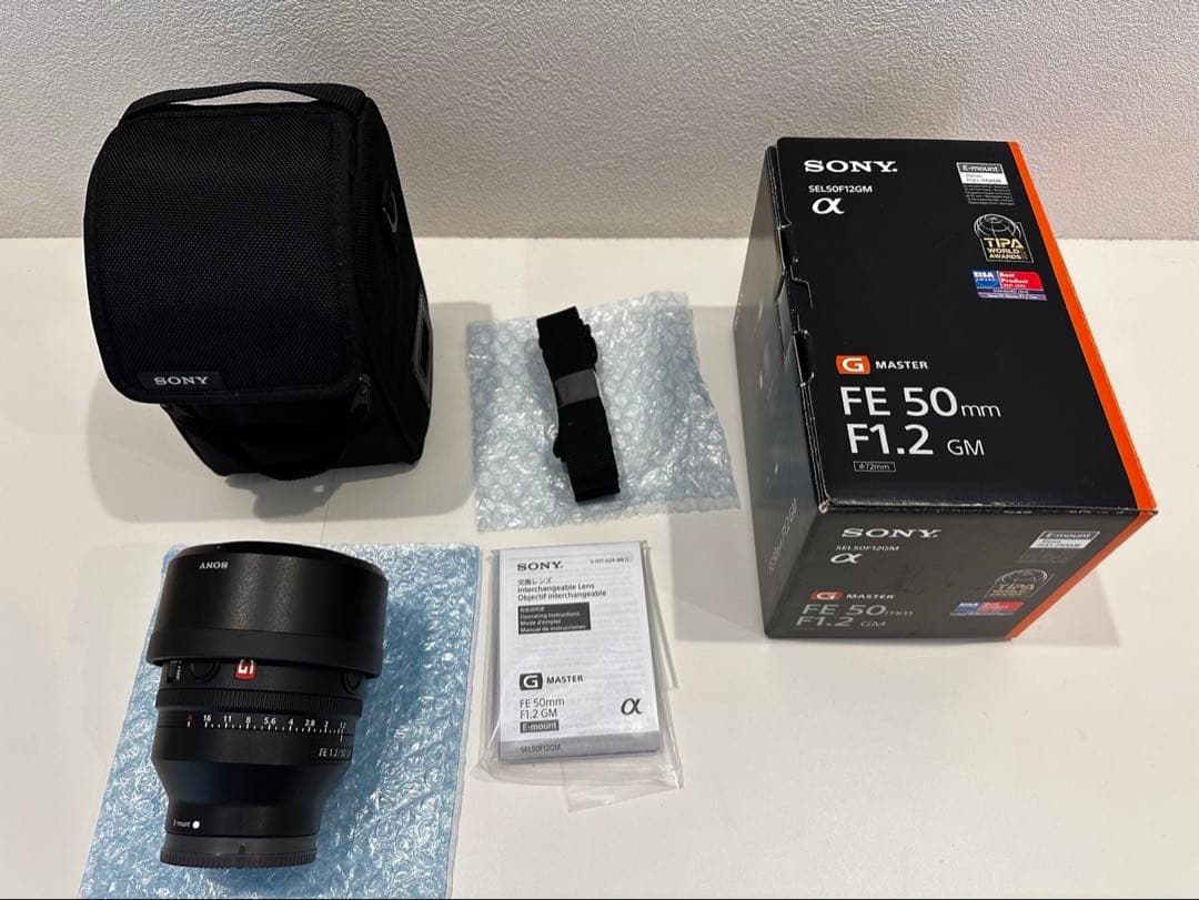 【特別セール極美品】SONY FE50mm F1.2GMレンズ ソニー