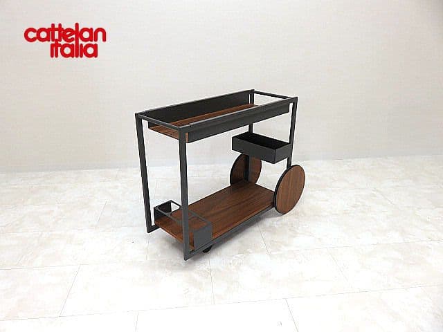 展示品 カッテランイタリア「Brandy」キッチンワゴン サービスワゴン 47万