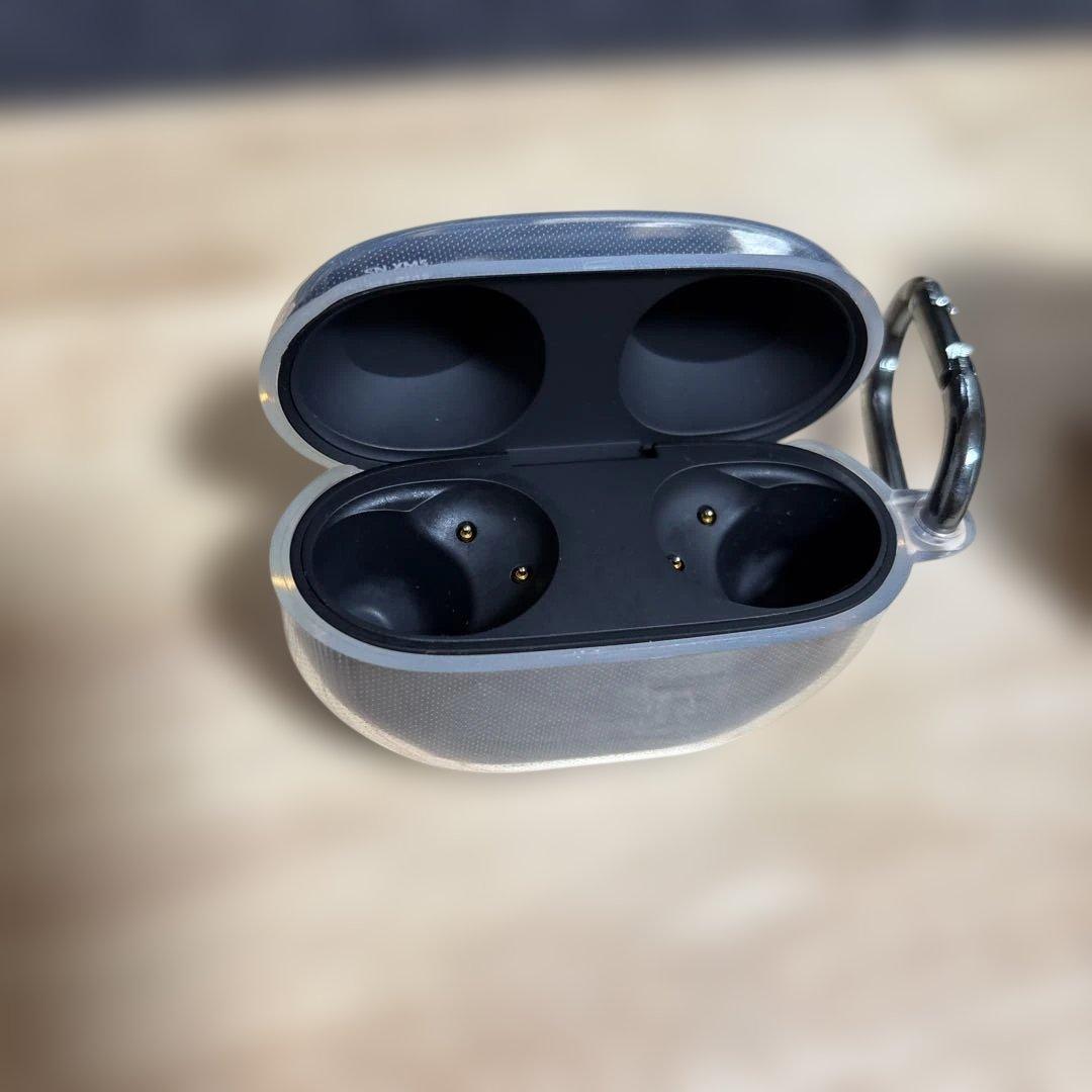 【極美品】SONY WF-1000XM5 ブラック　3年保証&ラバーケース付き