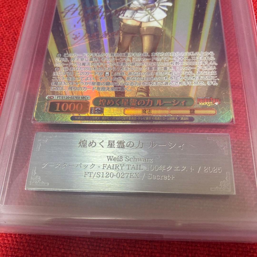 煌めく星霊の力　ルーシィ　sec ars10＋