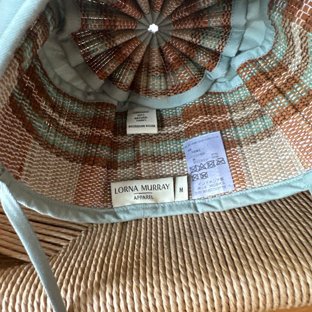 【美品】ローナマーレイ　帽子 Mサイズ LORNA MURRAY