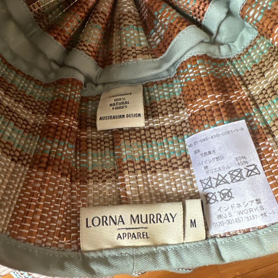 【美品】ローナマーレイ　帽子 Mサイズ LORNA MURRAY