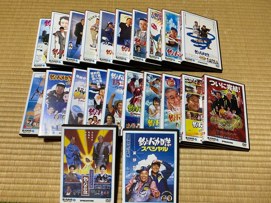 釣りバカ日誌　ディアゴスティーニ　DVD