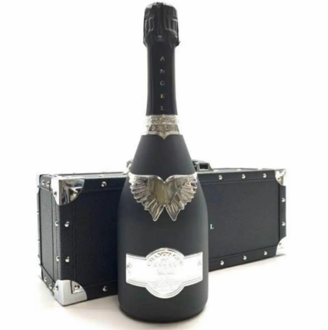 エンジェルブリュットブラック・ドゥミセック ブルー レザータイプ