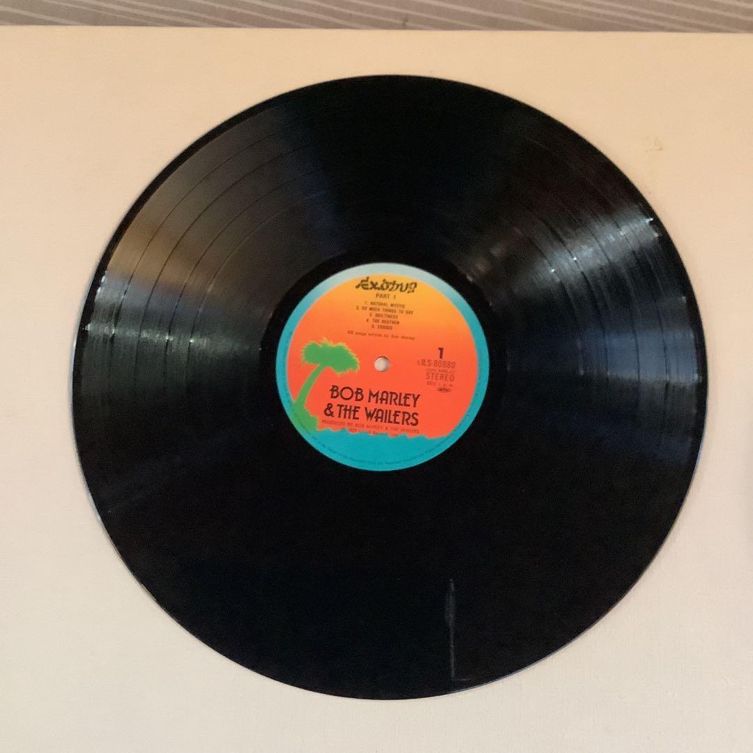 美品ボブ•マーリィ 日本盤帯付レコード『エクソダス』