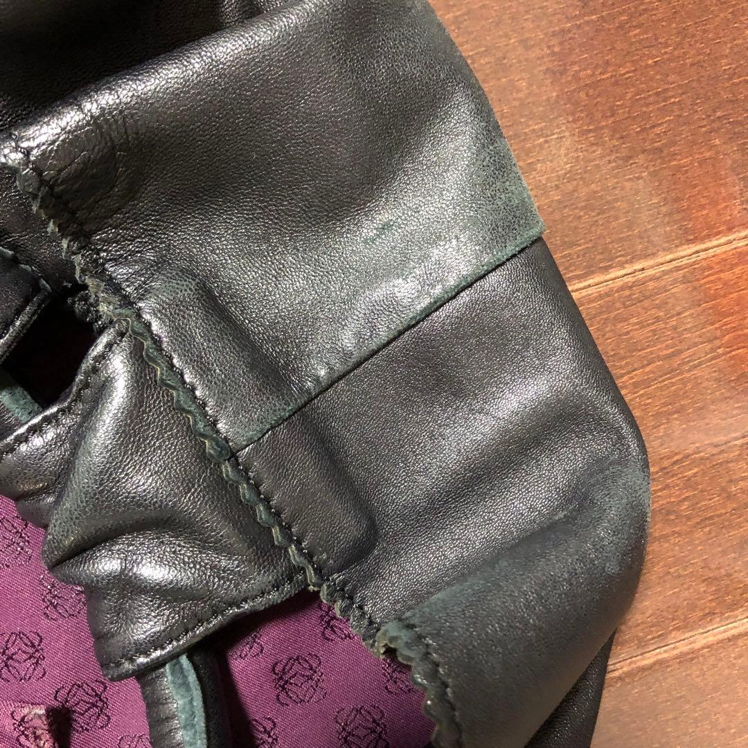 ロエベ　ナッパアイレ　黒