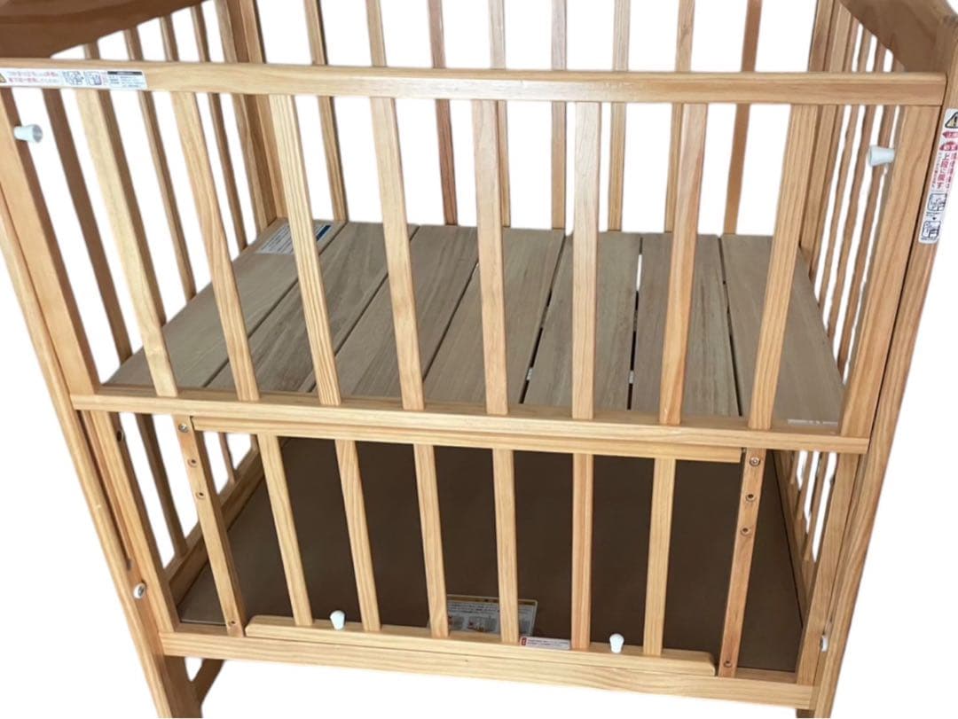 KATOJI カトージ ハイシート ミニベッド ナチュラル