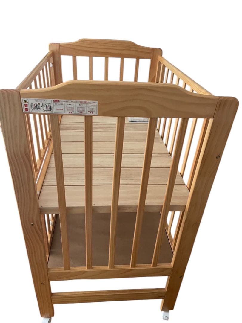 KATOJI カトージ ハイシート ミニベッド ナチュラル