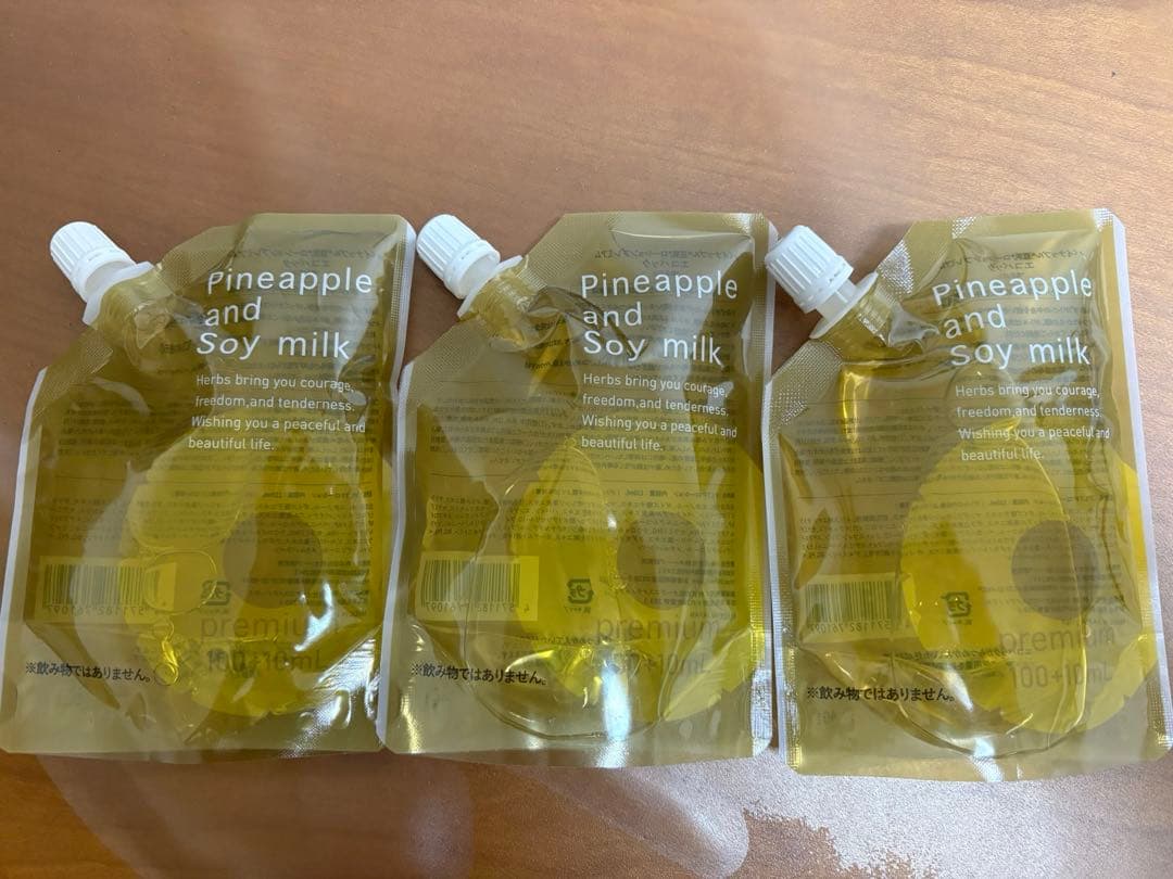 パイナップル豆乳ローションプレミアム　詰め替え用110ml×3個セット