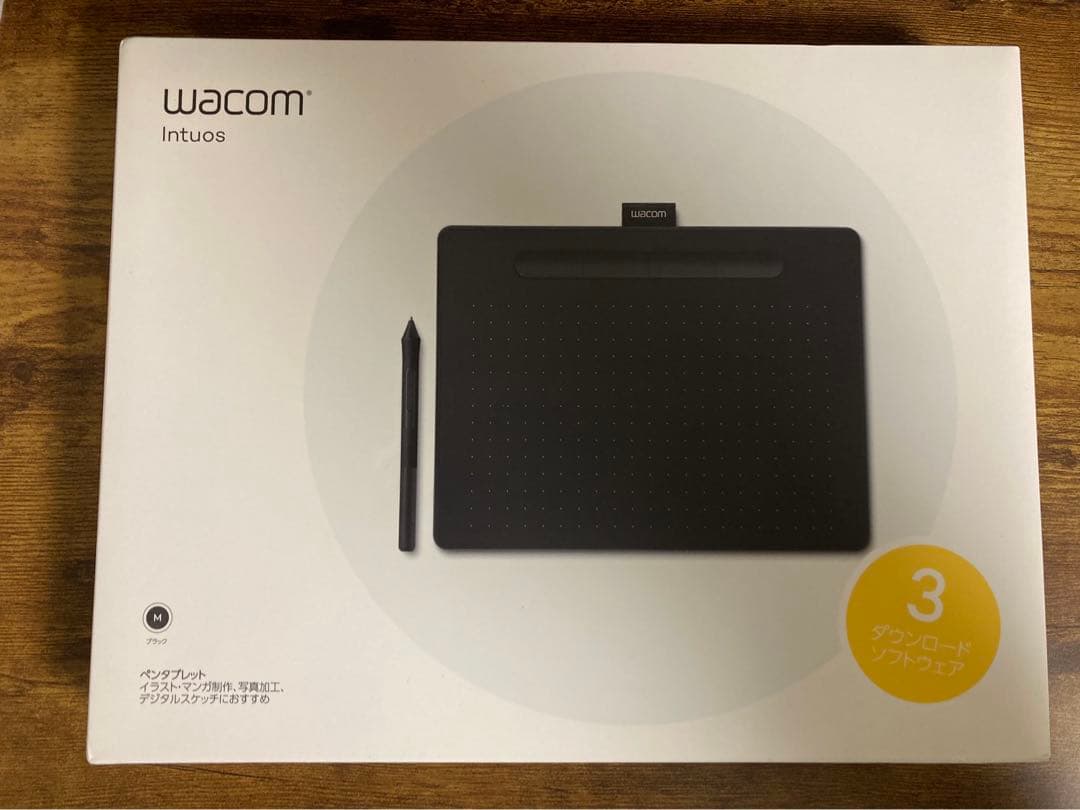 【クリスタ2年付き】Wacom Intuos 板タブCTL-6100/K2