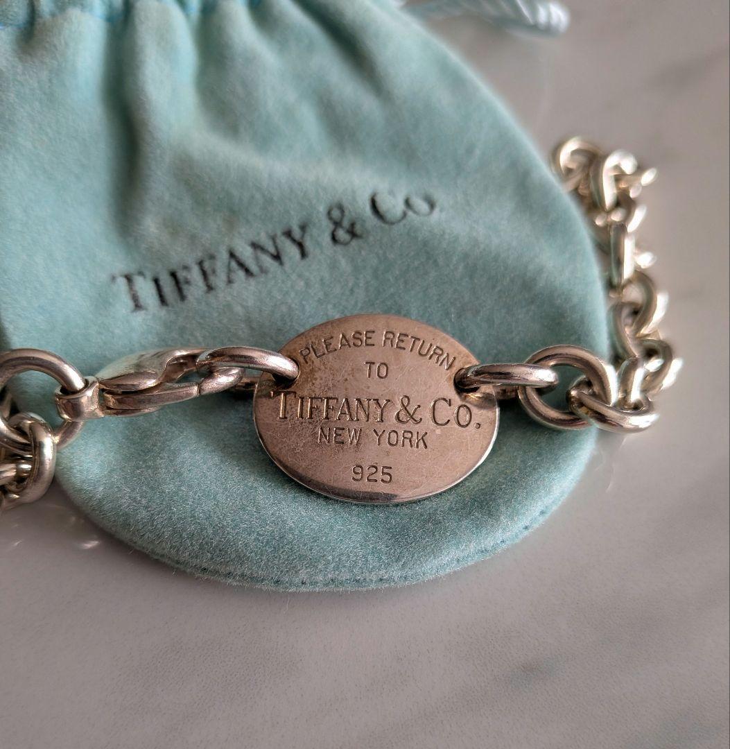 Tiffany & Co. リターントゥオーバルタグネックレス
