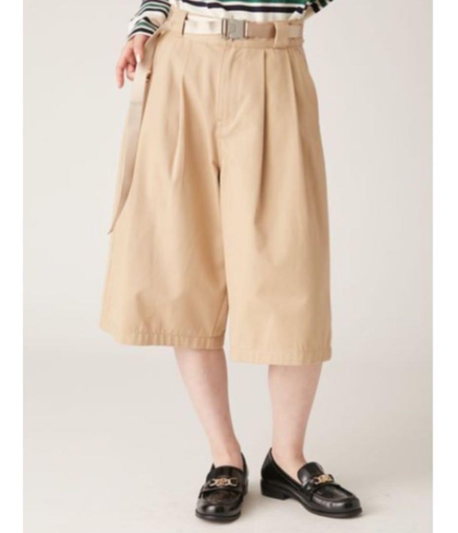 【Dickies×LILYBROWN】ベルテッドトチノハーフパンツ