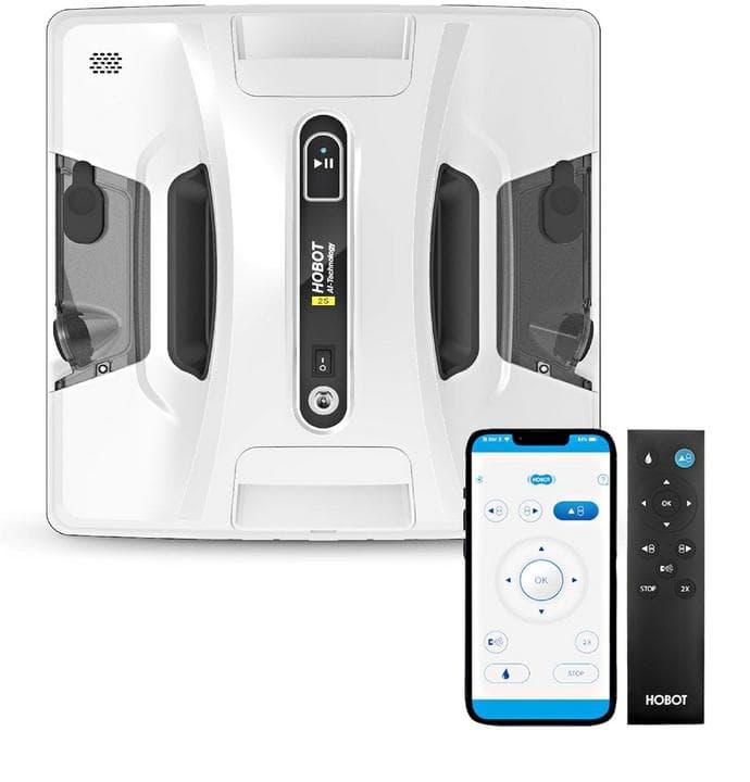 【全自動の窓掃除】 HOBOT-2S ホボット 窓拭きロボット 窓掃除 AI搭載