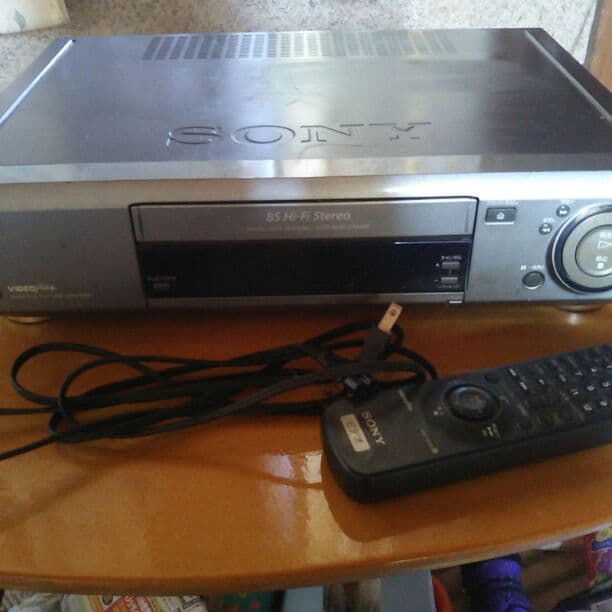 SONYのVHSプレイヤー