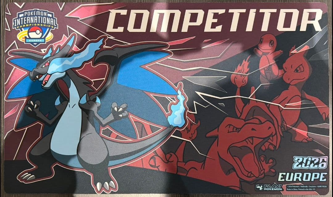 【最安値】メガリザードンX プレイマット EUIC2026 選手限定