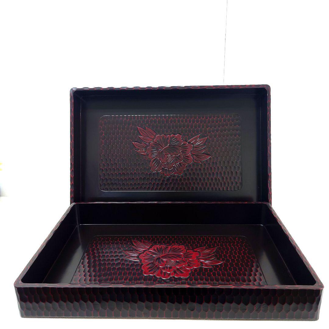 M1216G1 鎌倉彫衣裳盆 鎌倉彫 乱れ箱 木製衣裳箱