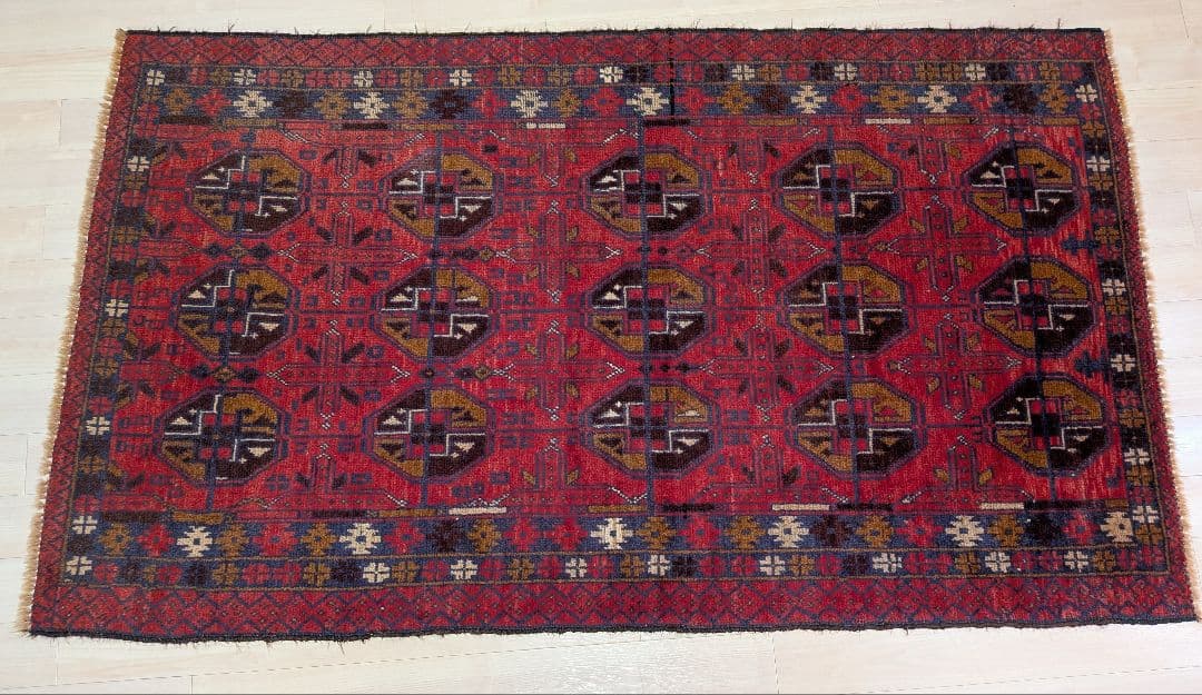 オールドキリム　ウールラグ