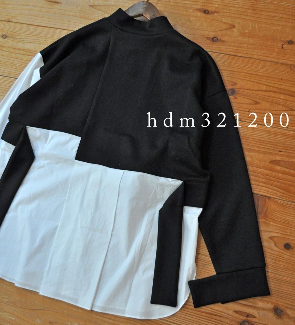 新品 ENFOLD エンフォルド ダンボールスウェットレイヤープルオーバー