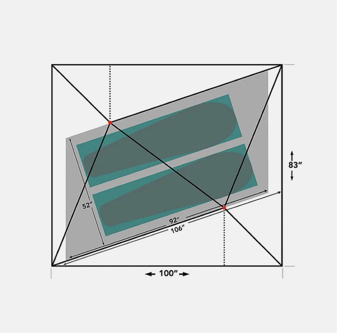 DurstonGear X-Mid2 Solidグランドシート付