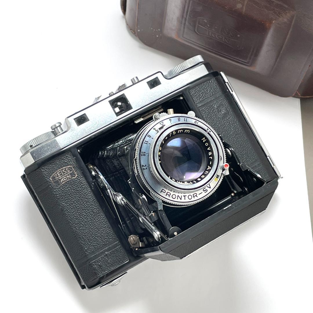 メス イコンタ SIX ノバー 75mm F3.5 現状品