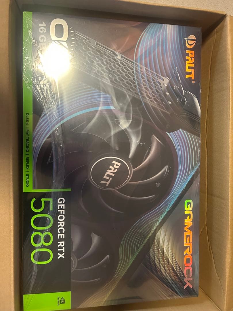 値下×送料込新品Palit グラフィックボード RTX5080 GameRock