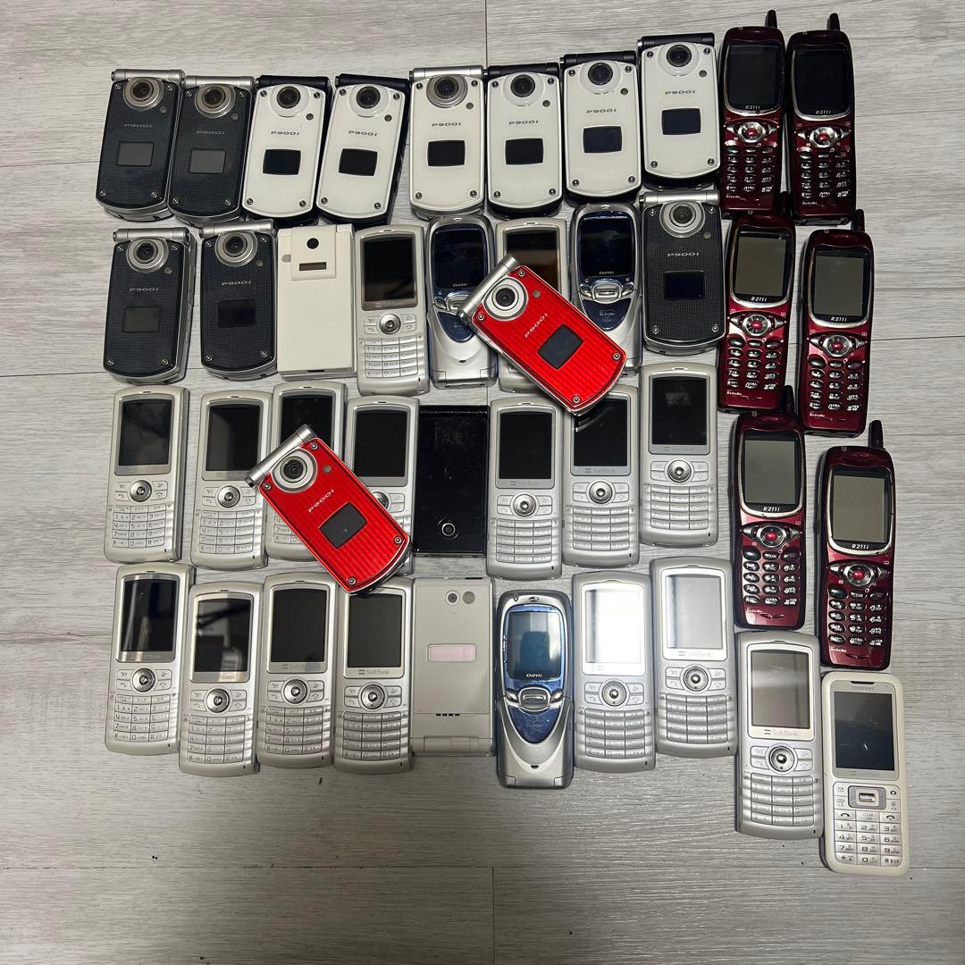 ガラケー　42台まとめ売り　ジャンク