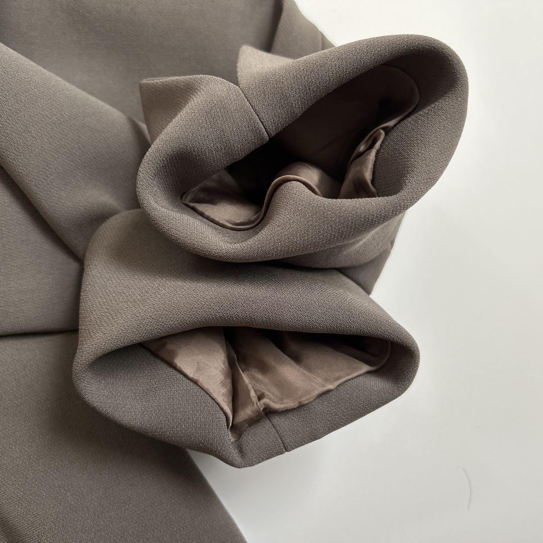 【美品】エポカ　ノーカラージャケット　スカート　スーツ　セットアップ　40 L