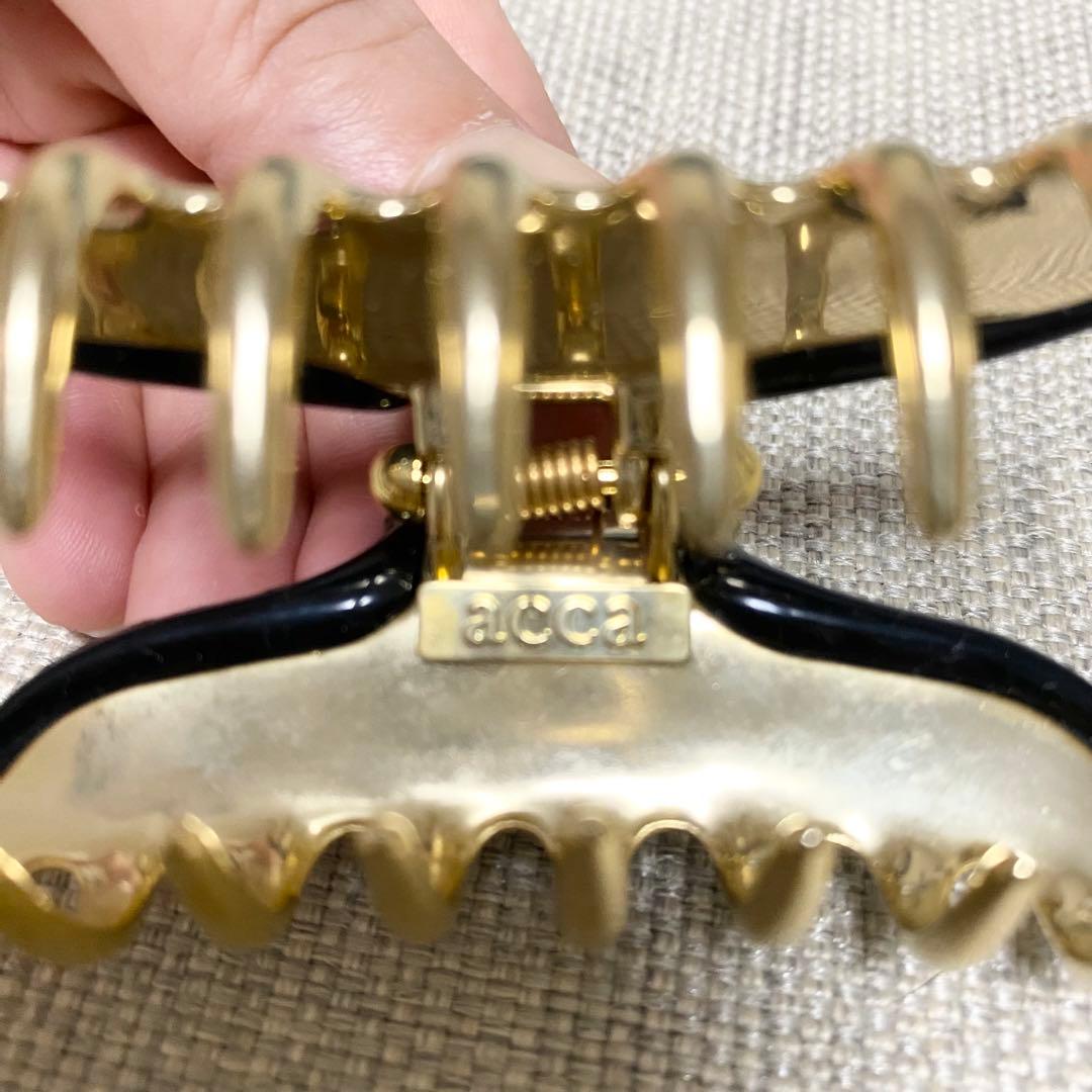 送料無料 アッカ acca 小クリップ 中クリップ ２個セット ほぼ未使用