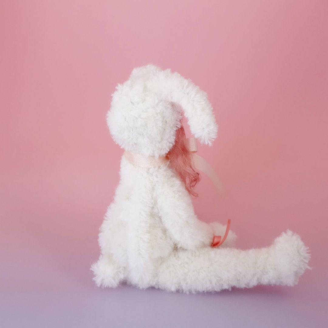 ■うさぎ着ぐるみドール■ アートドール 創作人形 樹脂粘土 ハンドメイド